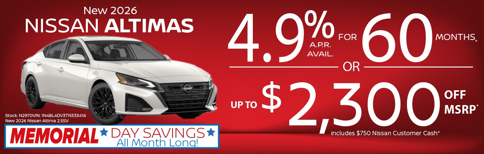 0526 Altima Rate and Savings Banner